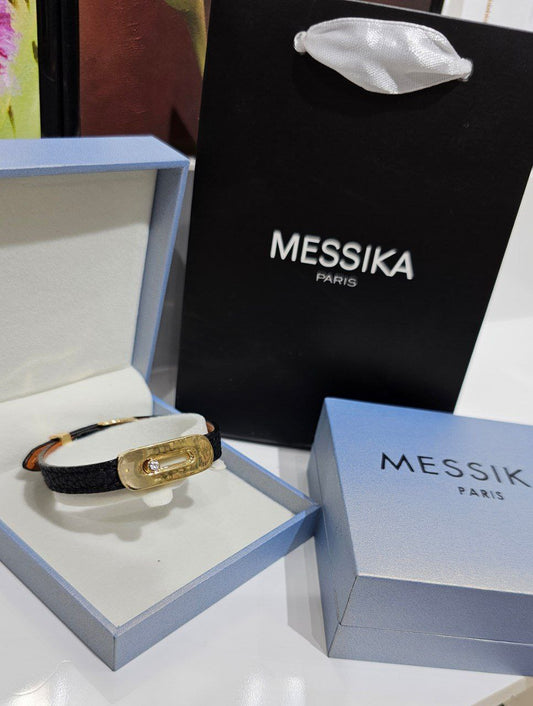 Bracelet Femme Messika Cuir