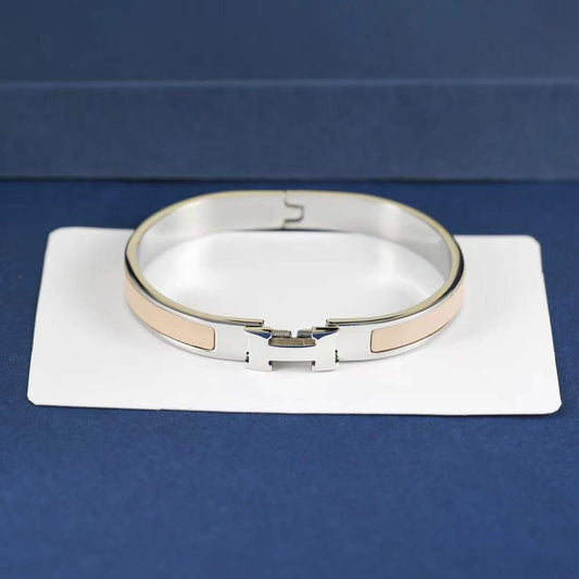Bracelet Hermès Clic H argenté