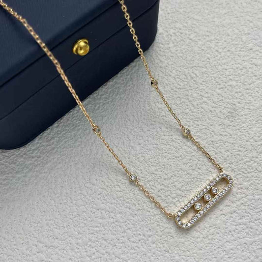Collier Femme Messika Strass Bronz