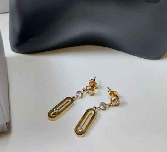 Boucles d’oreilles Doré Messika