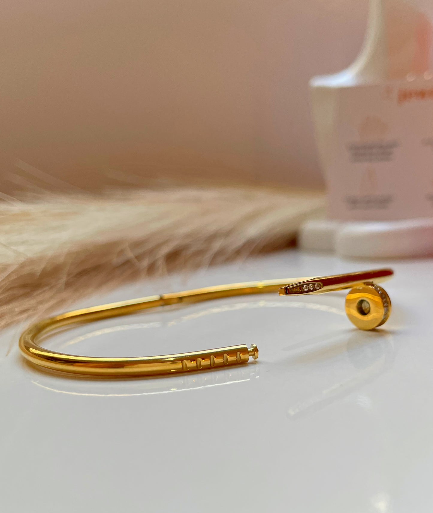 Bracelet Cartier Clou avec strass