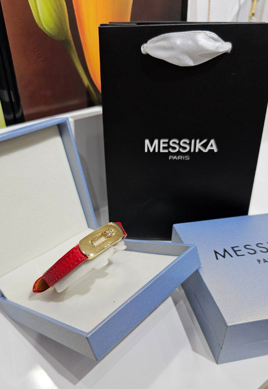 Bracelet Femme Messika Cuir