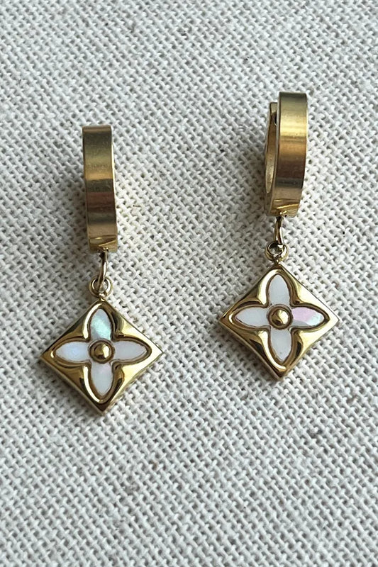 Boucles d’oreilles Louis Vuitton doré