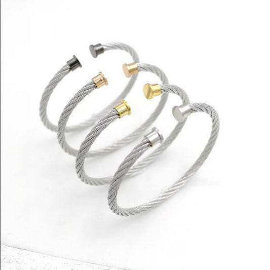 Bracelet Acie Unisexe câble Pour Homme
