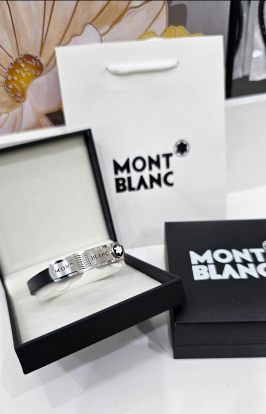 Bracelet Cuir Mont Blanc