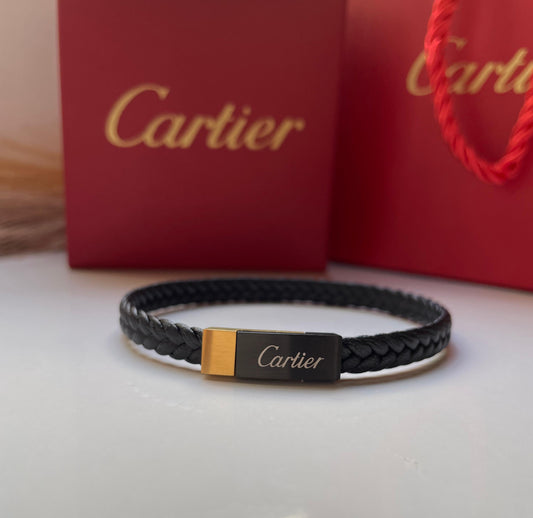 Bracelet Homme Cartier Cuir