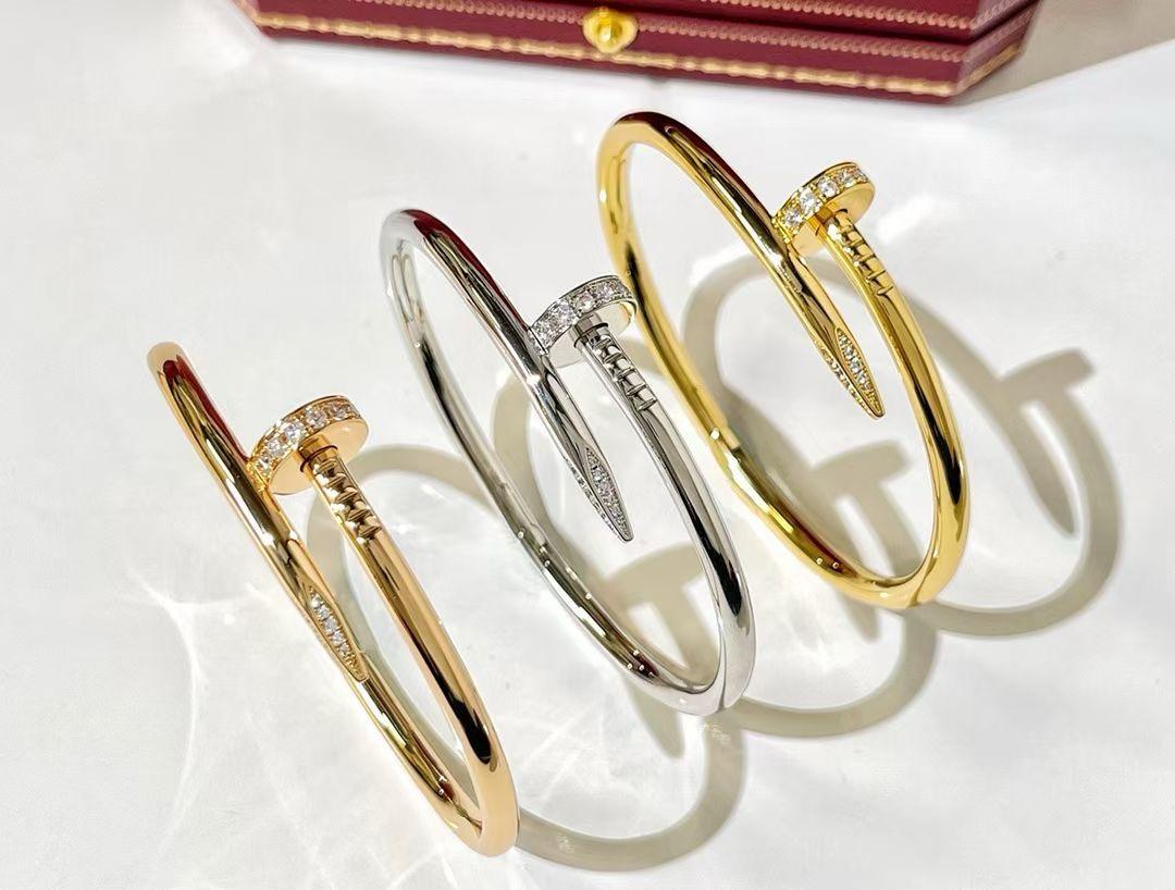 Bracelet Cartier Clou avec strass
