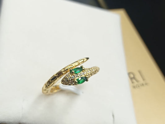Bague Doré Bvlgari Serpent