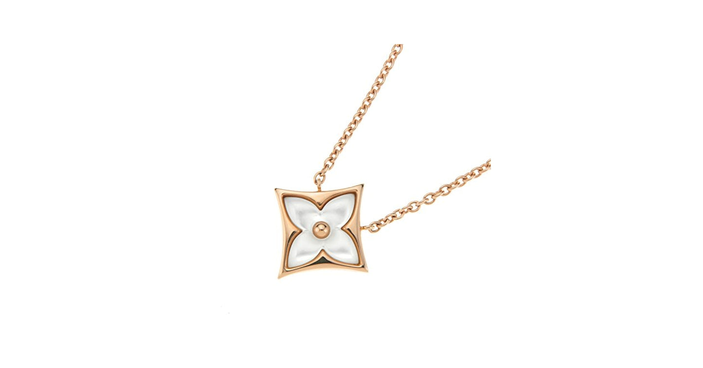Collier Louis Vuitton simple doré